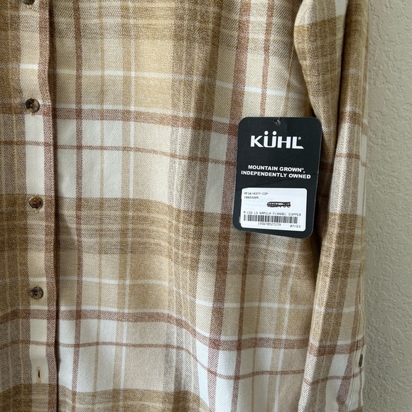 Kuhl Kamila flannel size M - Picture 2 of 4